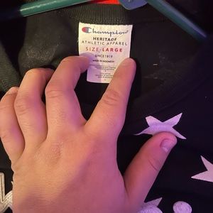 Champion with stars